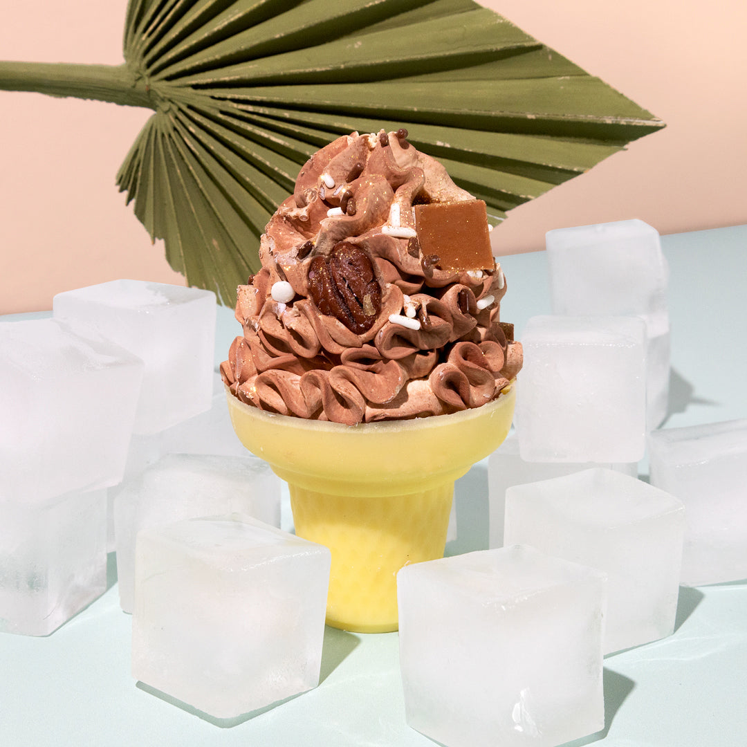 Caramel Pecan Praline Ice Cream Soap