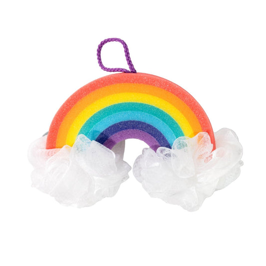 rainbow loofah sponge bath accessories main