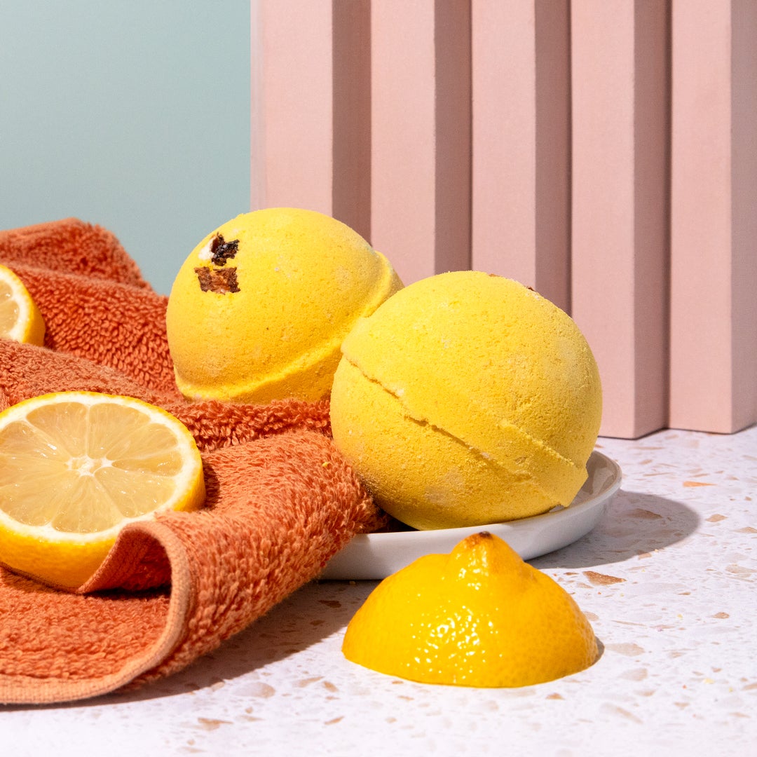 citrus sunrise bath bombs lifestyle