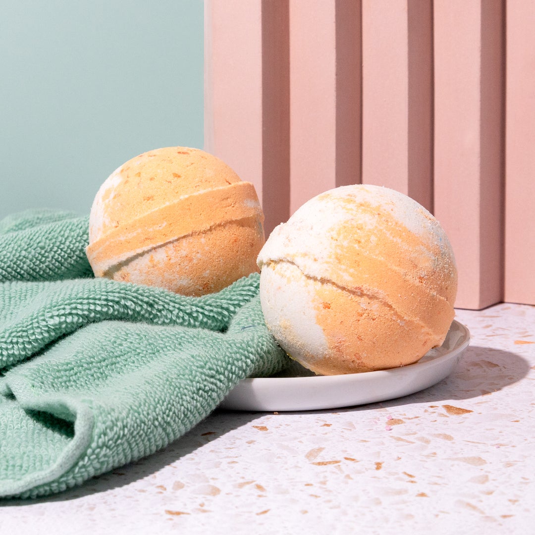 peaches n cream bath bombs lifestyle