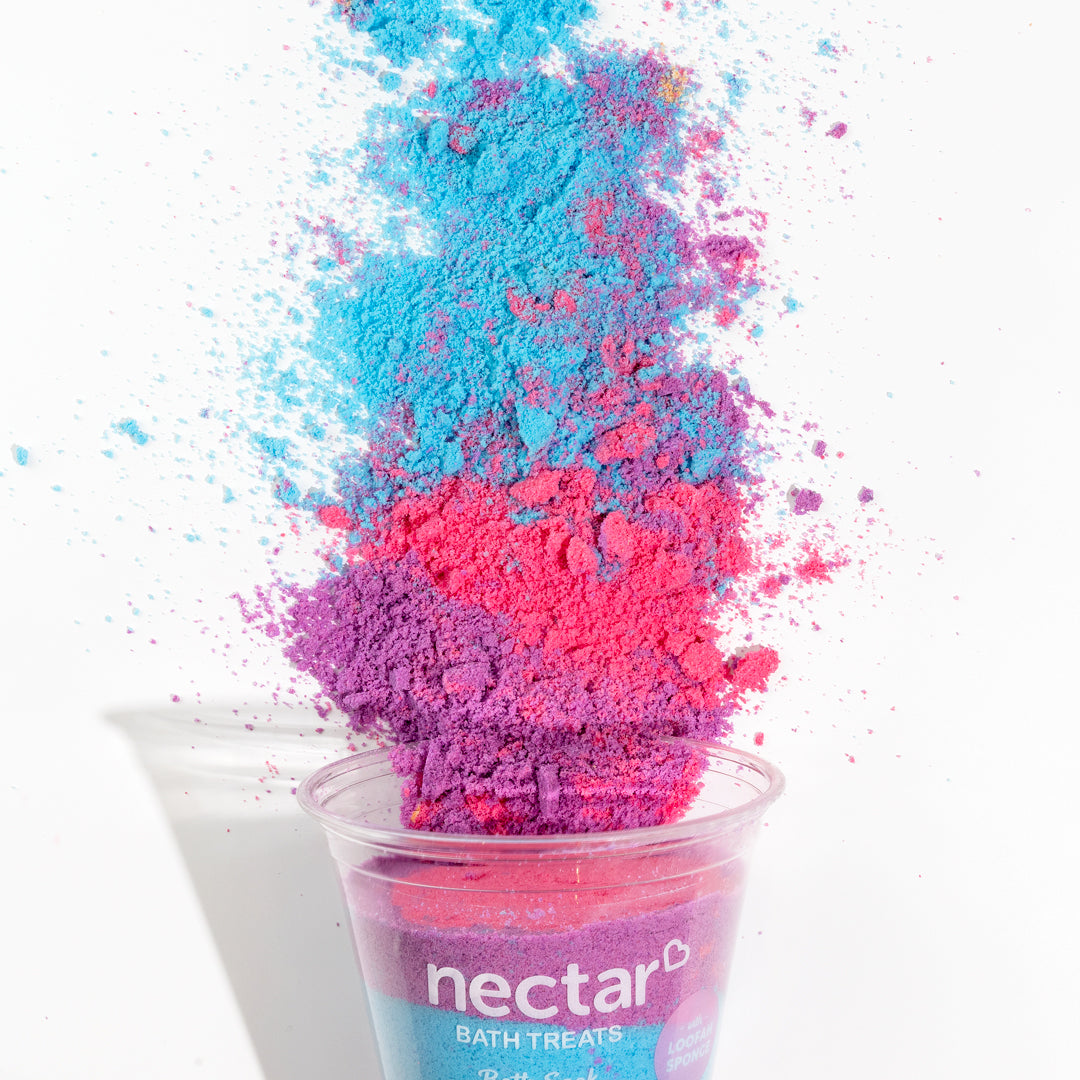 unicorn dream bath soak texture