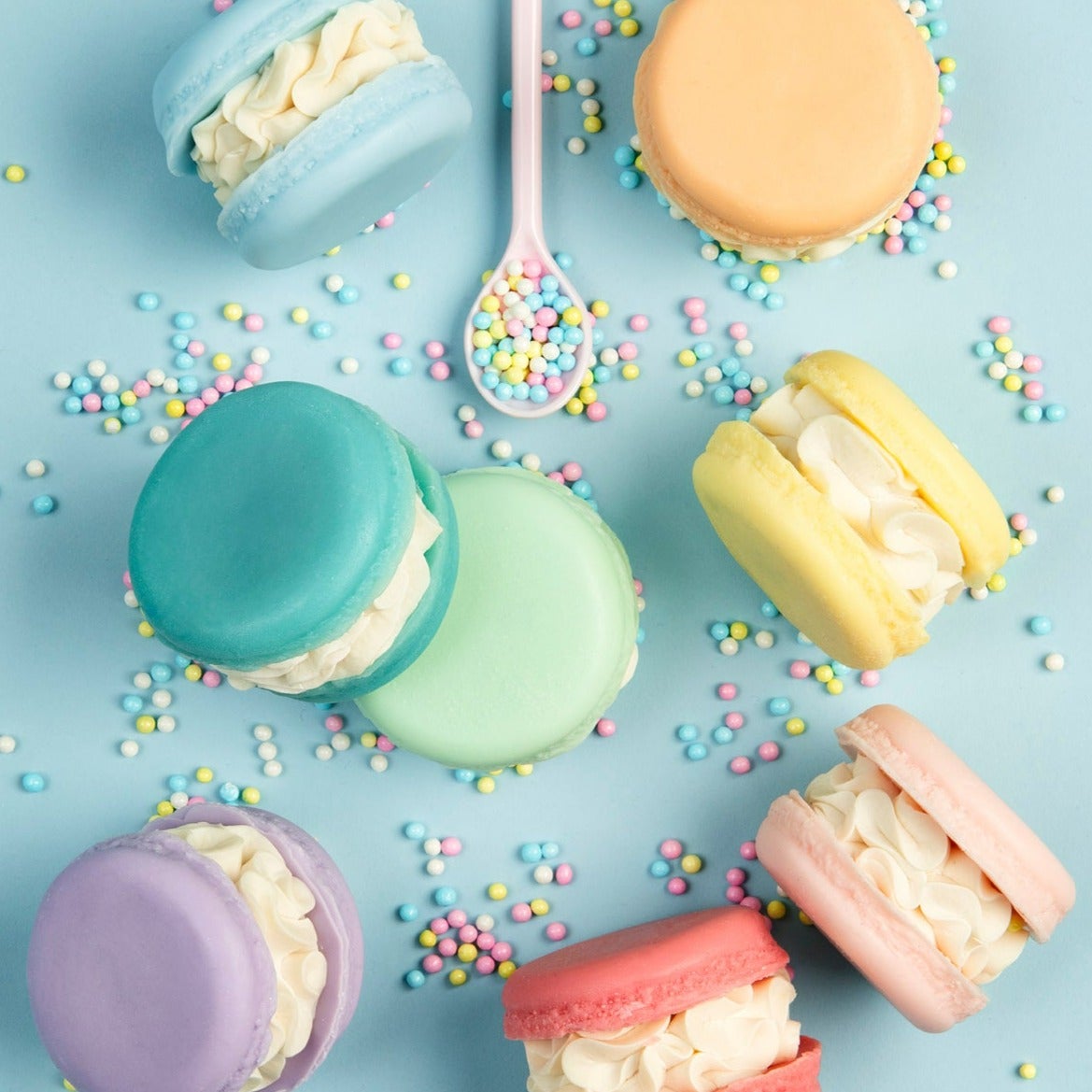 Lemon Squeeze Jumbo Macaron Soap