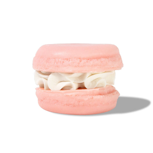 raspberry vanilla jumbo macaron handmade soap main