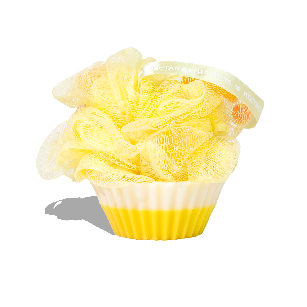 citrus loofah handmade soap main