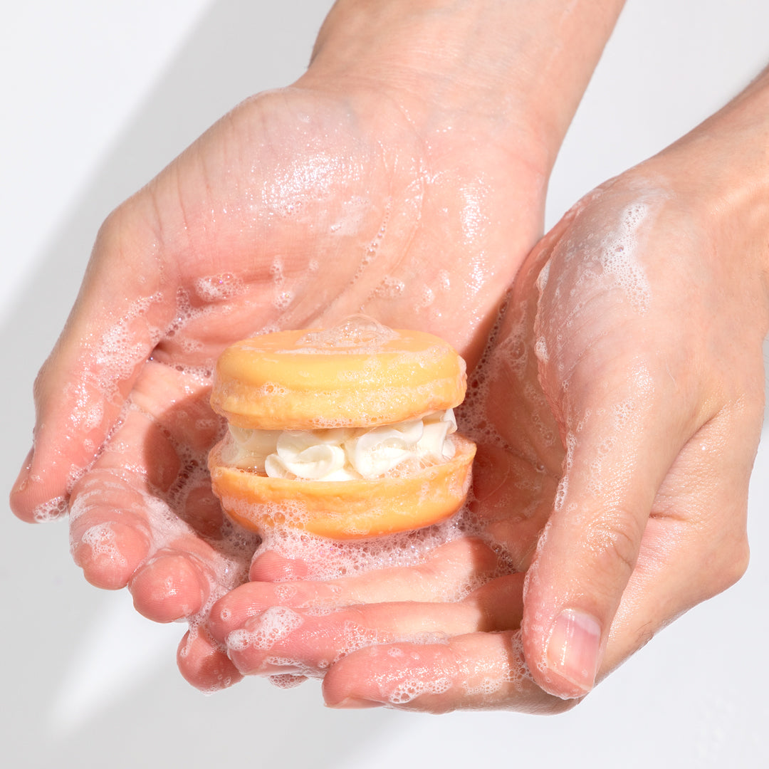 Peach Jumbo Macaron Soap