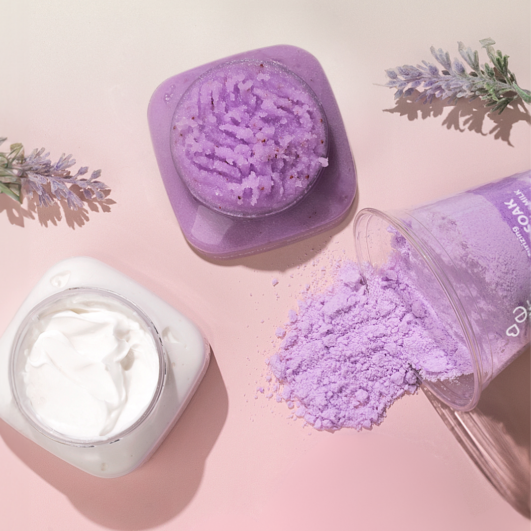 Lavender Blossom Sugar Body Scrub 8 oz