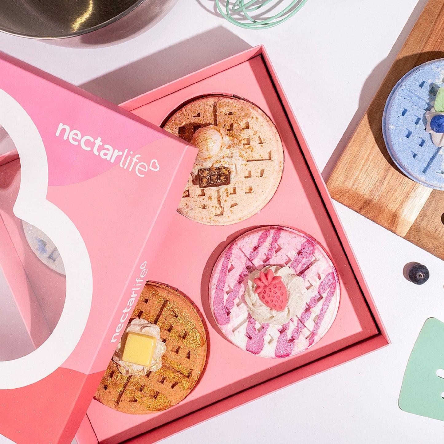 Waffle Crush Bath Bomb Bundle