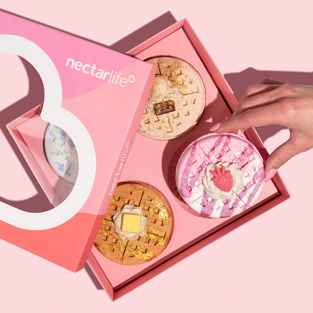 Waffle Crush Bath Bomb Bundle