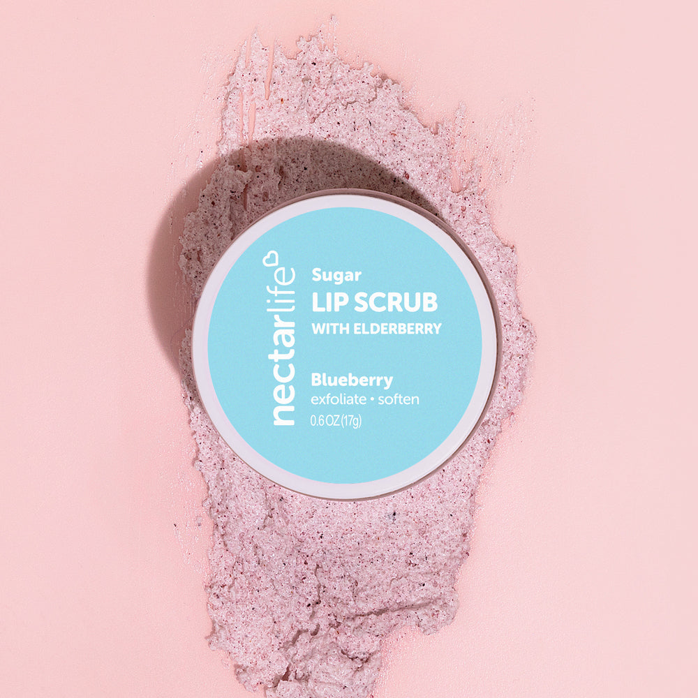 Blueberry Vegan Sugar Lip Scrub