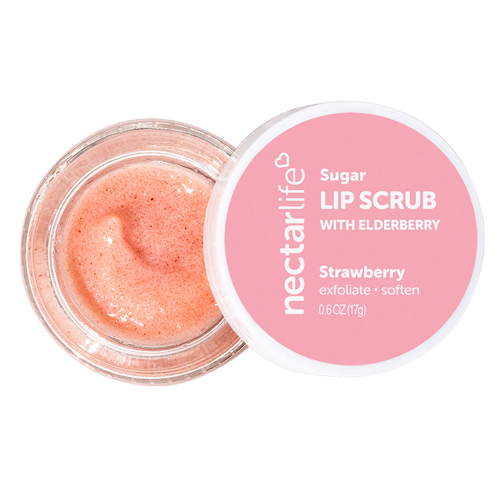 Strawberry Vegan Sugar Lip Scrub