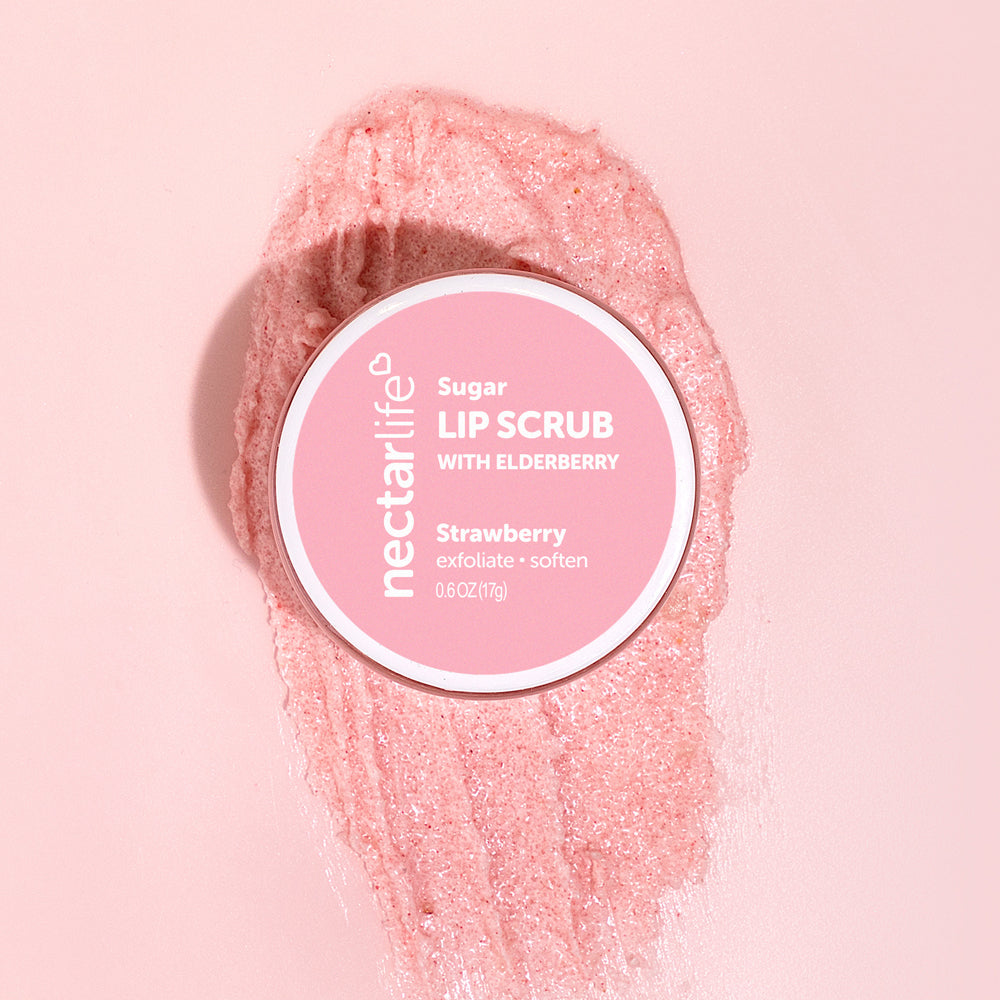 Strawberry Vegan Sugar Lip Scrub